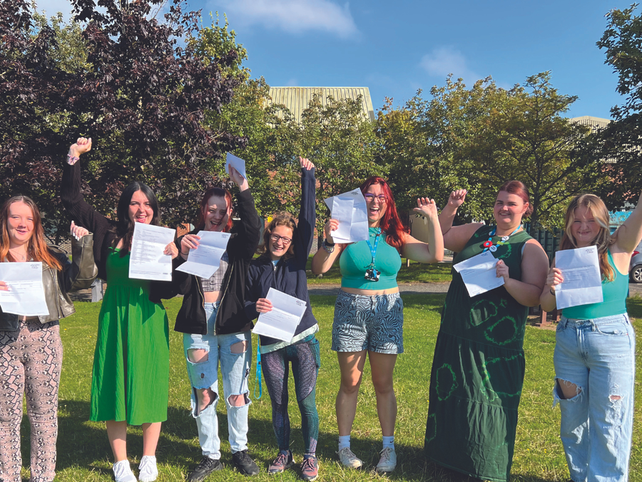 A day of celebration at Abingdon & Witney College as students collect their Level 3 results